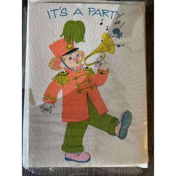 10 Vtg Unused 1950'S Buzza Cardozo Party Birthday Cards Envelopes - Picture 3 of 8